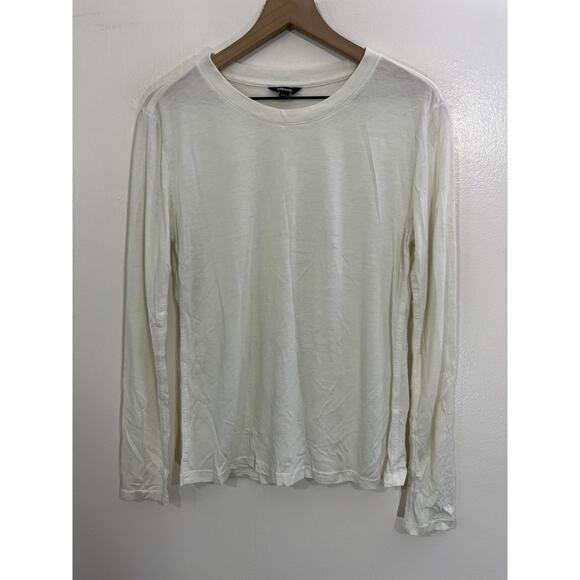 Allbirds The TrinoXO Merino Wool Blend Tee L Travel Capsule Quiet Luxe Casual - Picture 1 of 16
